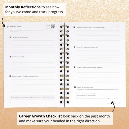 Daily Work Journal - Quarterly Undated